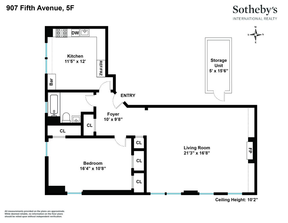 907 Fifth Avenue, Unit 5F photo 12