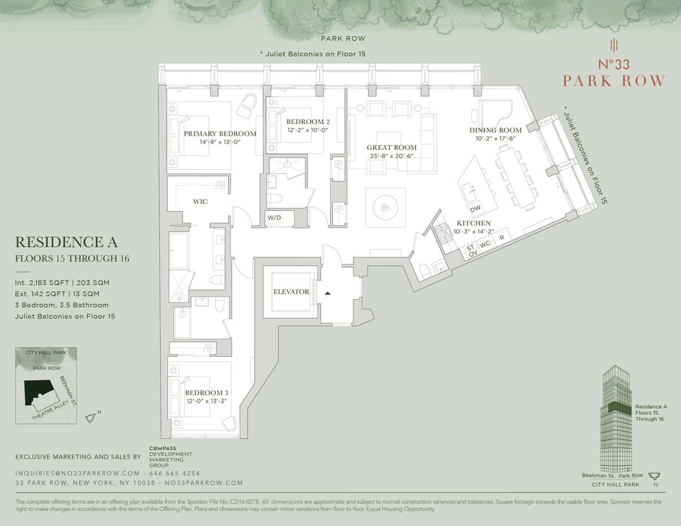 33 Park Row, Unit 16A photo 24