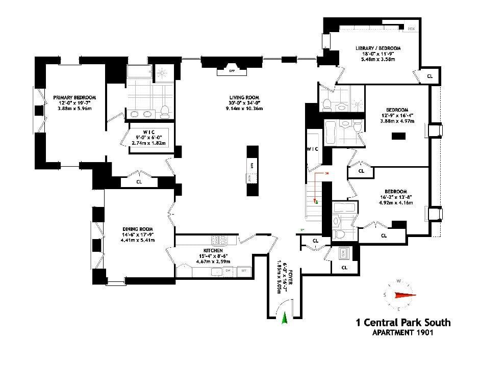 1 Central Park South, Unit 1801/1901 photo 20