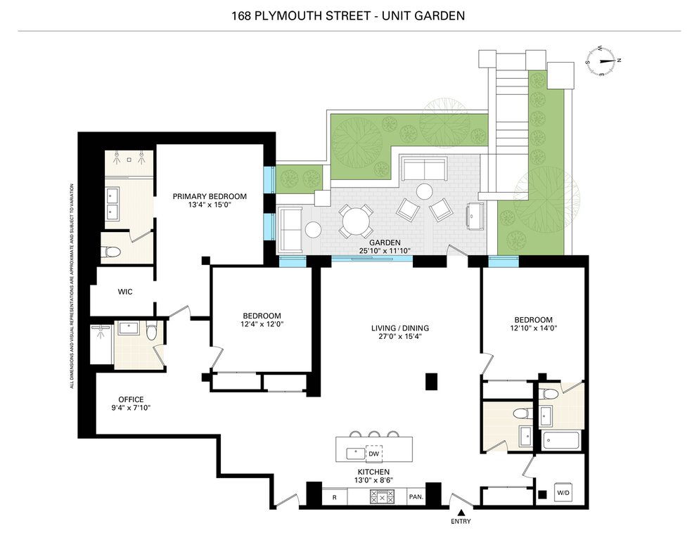 168 Plymouth Street, Unit GARDEN photo 23