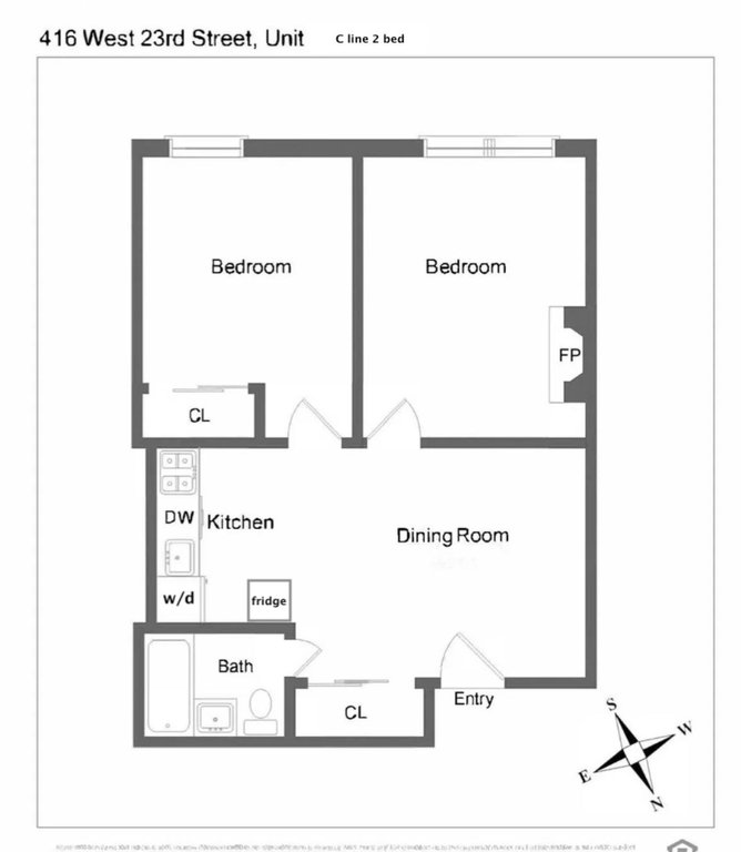 416 West 23rd Street, Unit 3c photo 13