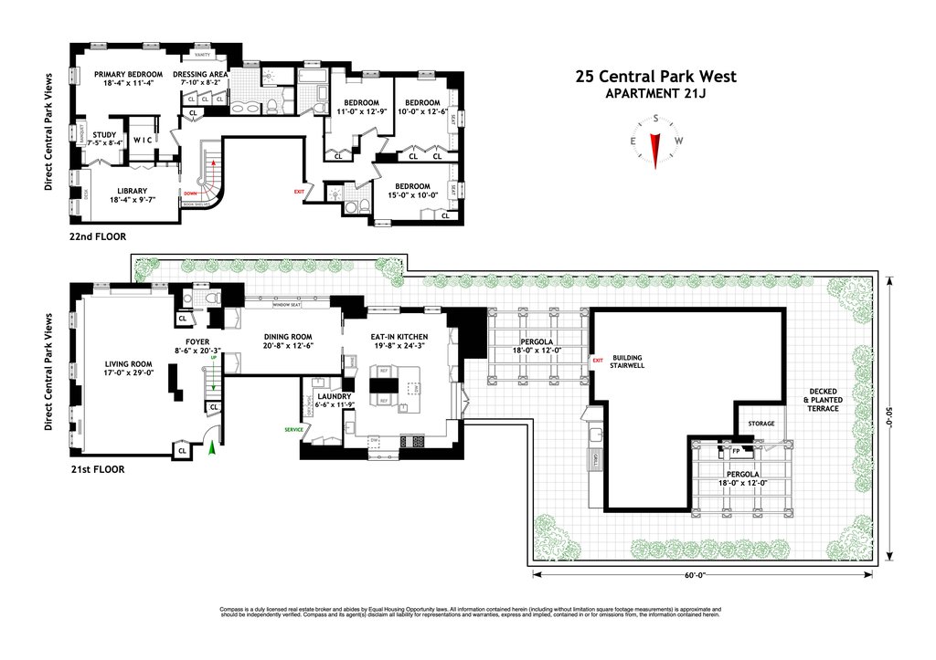 25 Central Park West, Unit 21J photo 24