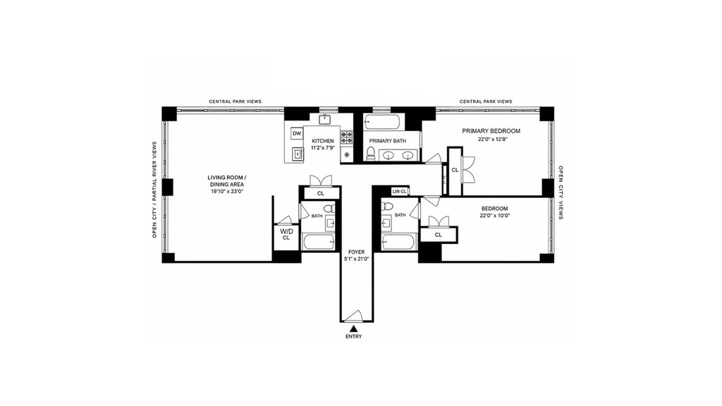 322 West 57th Street, Unit 33H photo 24