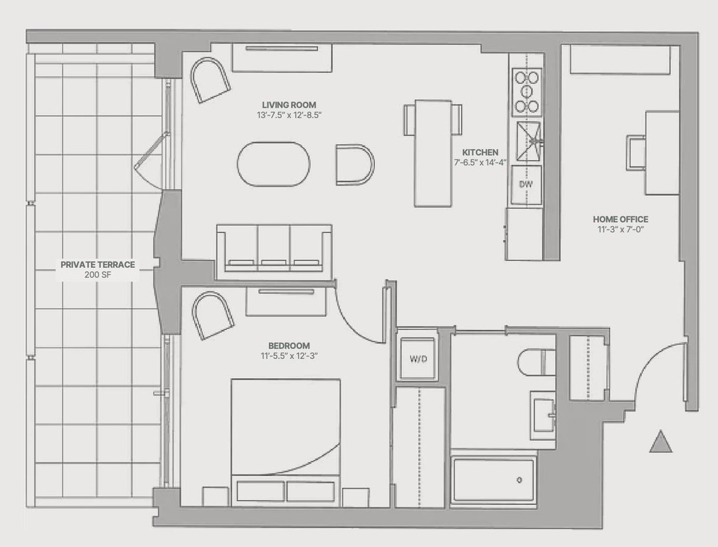 500 West 45th Street, Unit 201 photo 16
