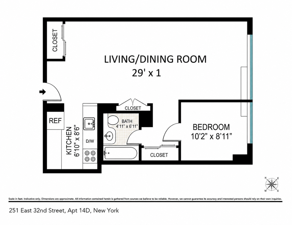 251 East 32nd Street, Unit 14D photo 9
