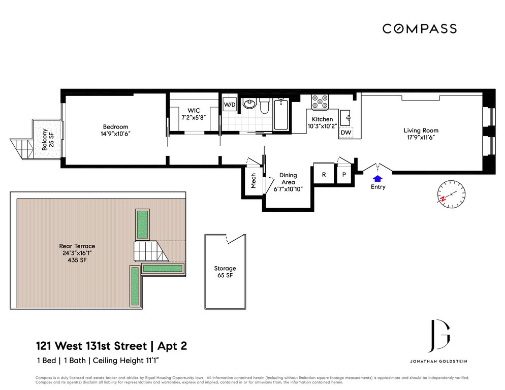 121 West 131st Street, Unit 2 photo 14