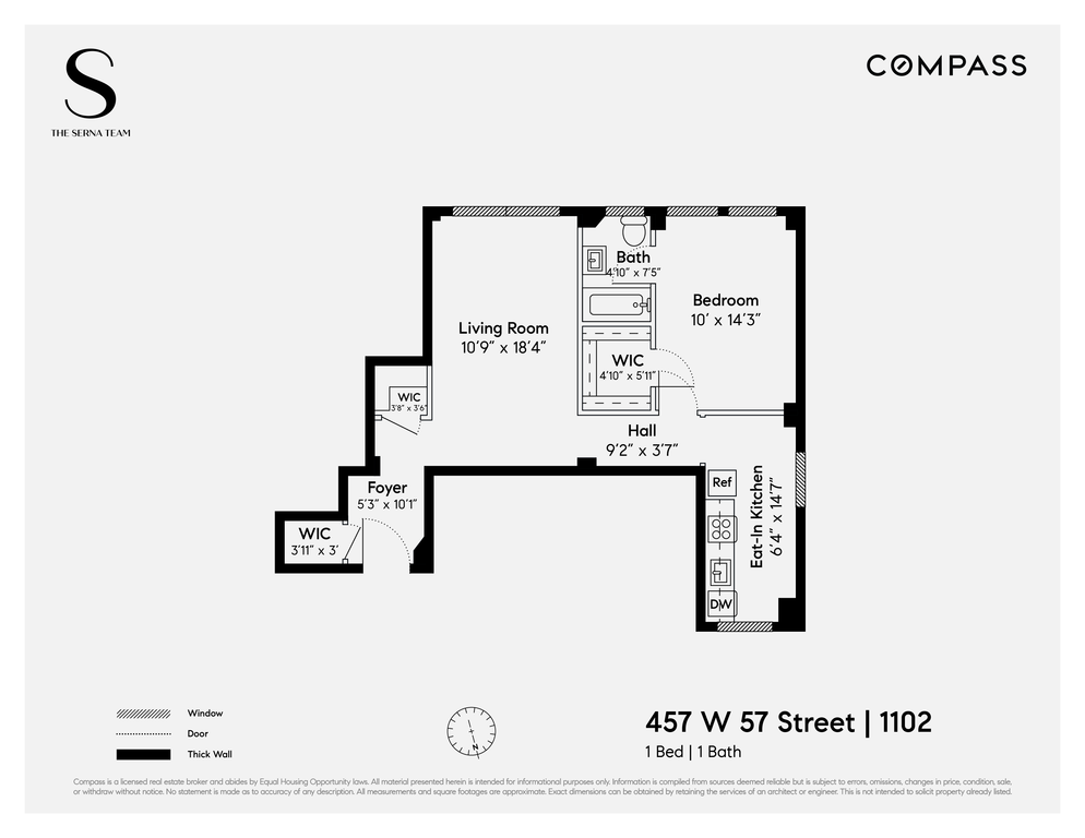 457 West 57th Street, Unit 1102 photo 11