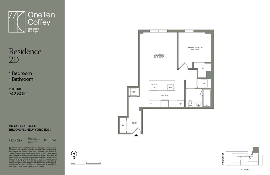 110 Coffey Street, Unit 2D photo 11