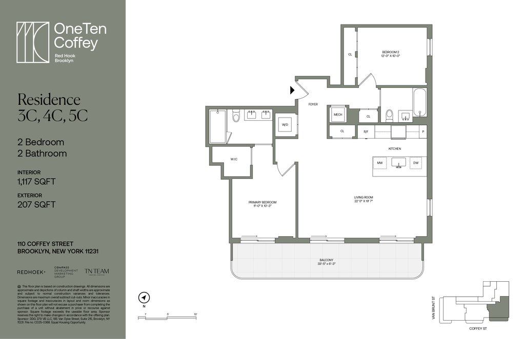 110 Coffey Street, Unit 3C photo 13