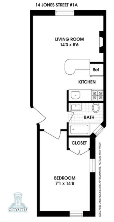 14 Jones Street, Unit 1A