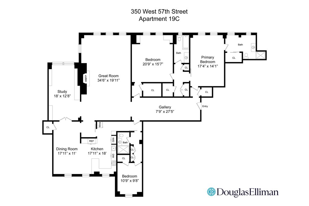 350 West 57th Street, Unit 19C photo 17