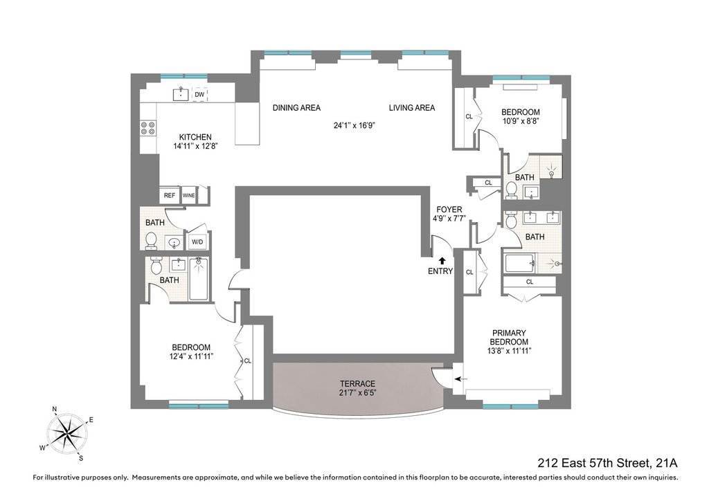212 East 57th Street, Unit 21A photo 11