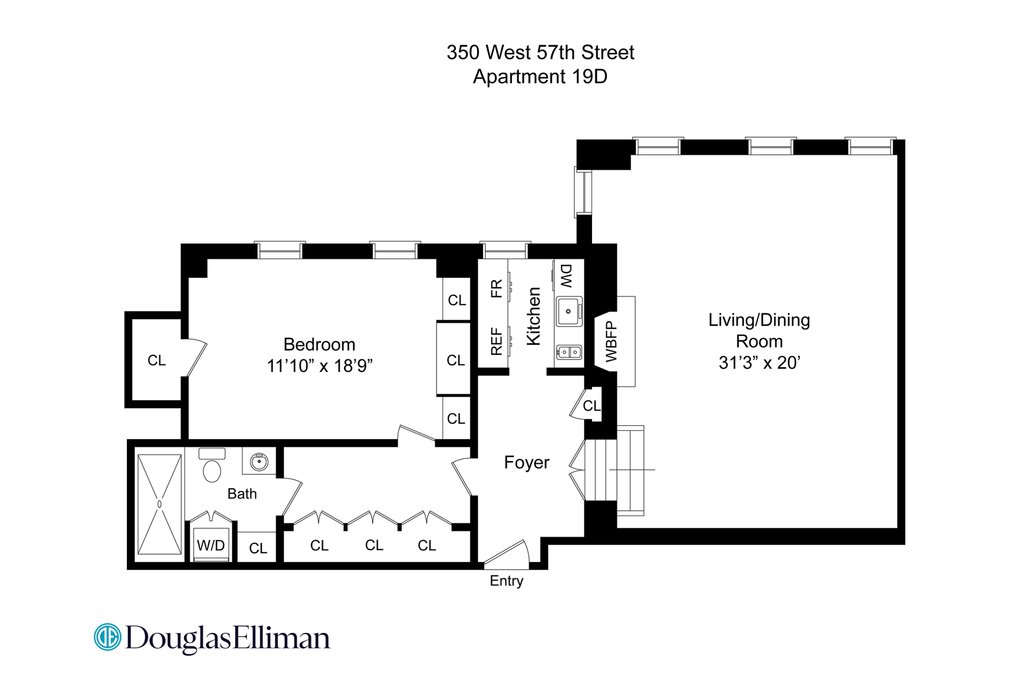 350 West 57th Street, Unit 19D photo 7