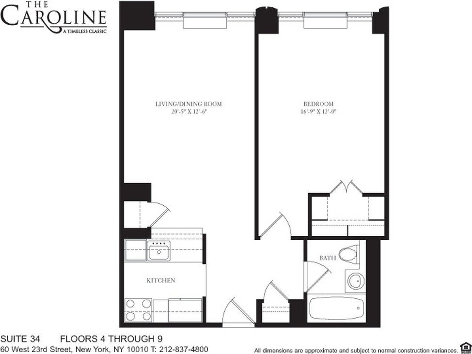 60 West 23rd Street, Unit 634 photo 16