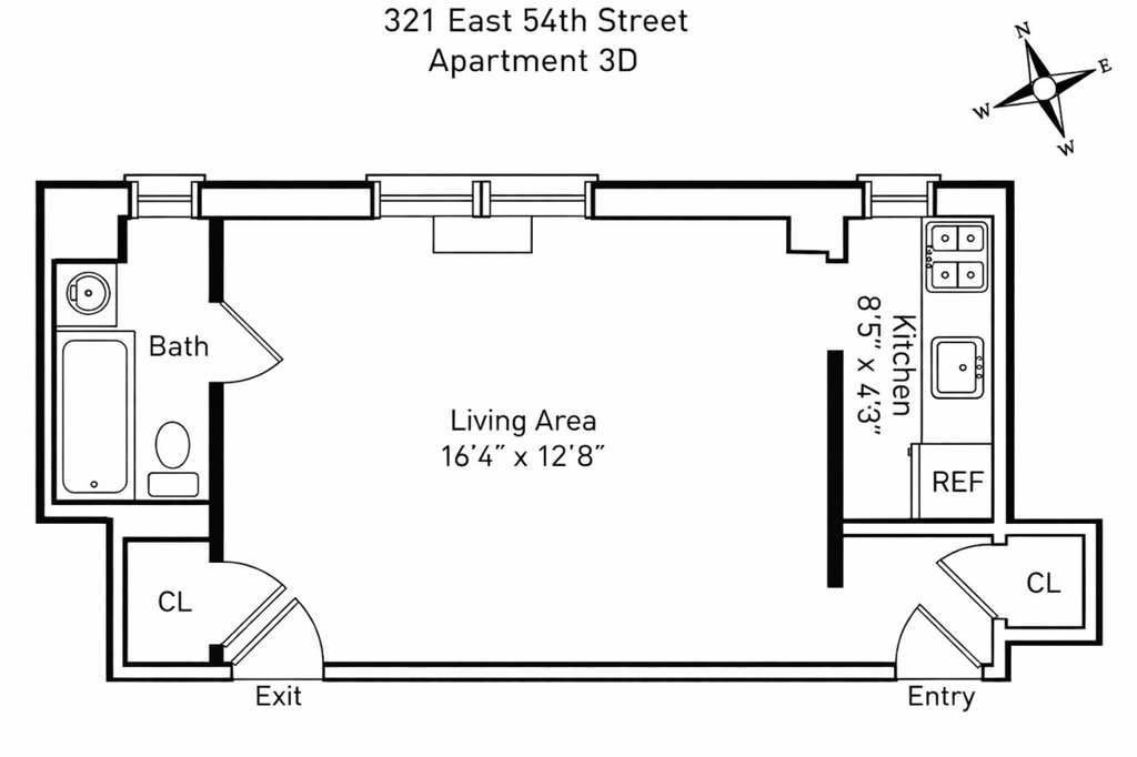 321 East 54th Street, Unit 3D photo 7
