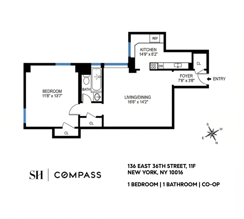 136 East 36th Street, Unit 11F photo 10