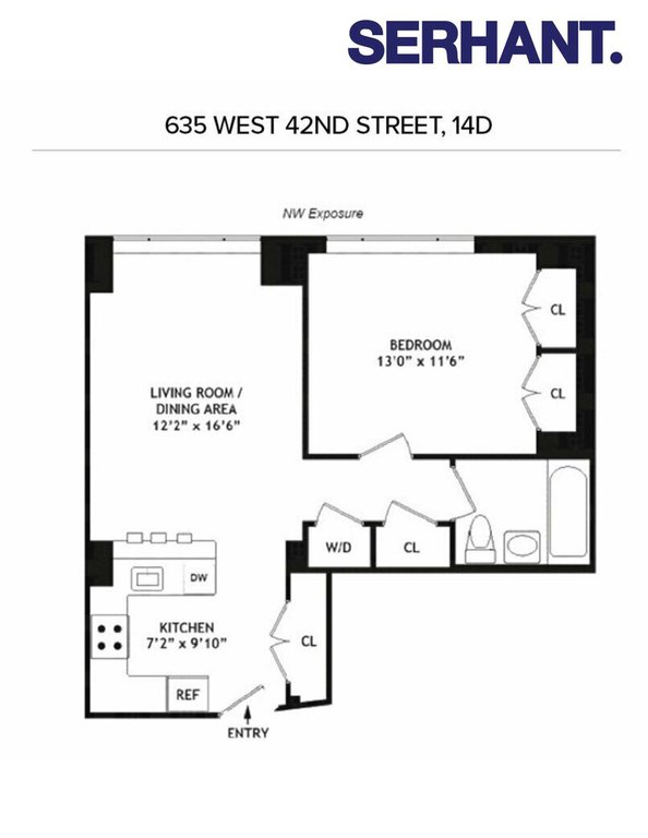 635 West 42nd Street, Unit 14D photo 11