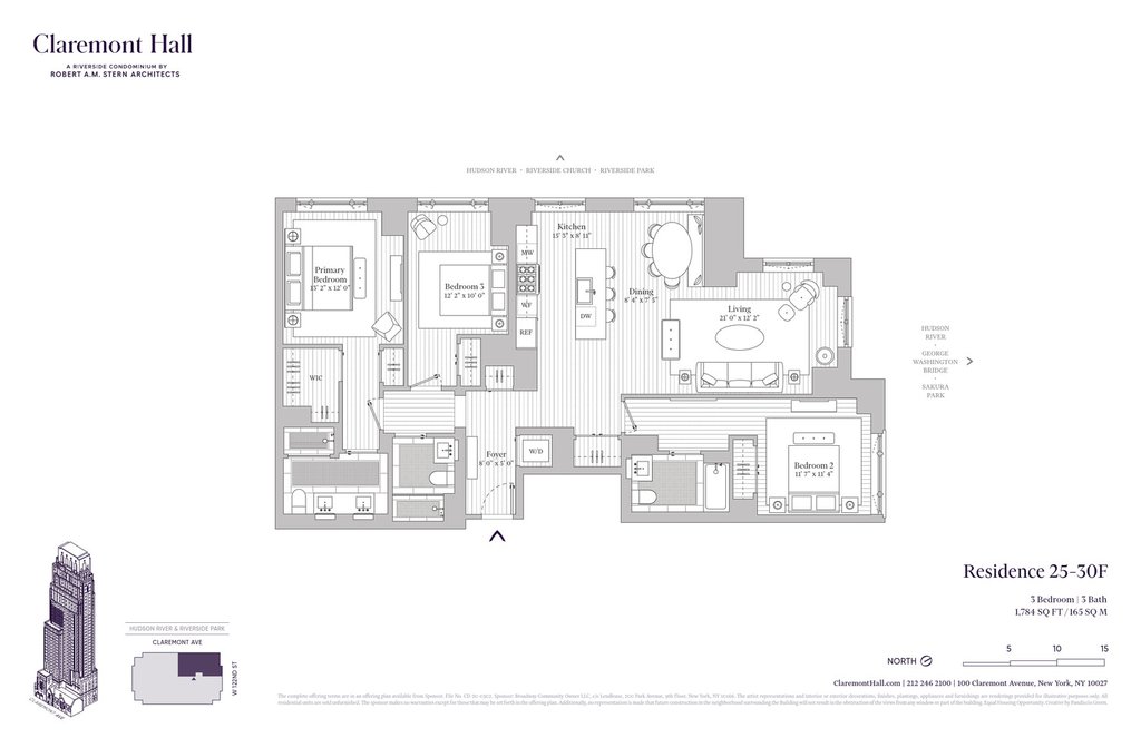 100 Claremont Avenue, Unit 30F photo 20