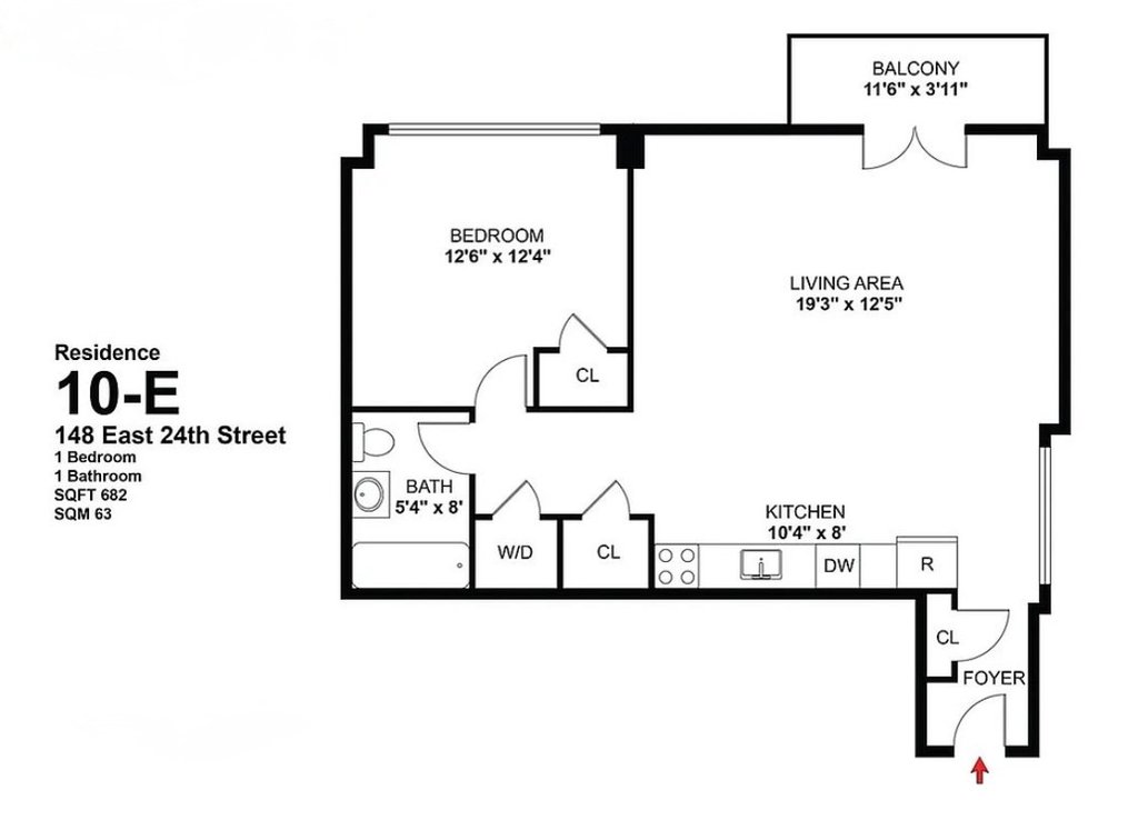 148 East 24th Street, Unit 10E photo 10