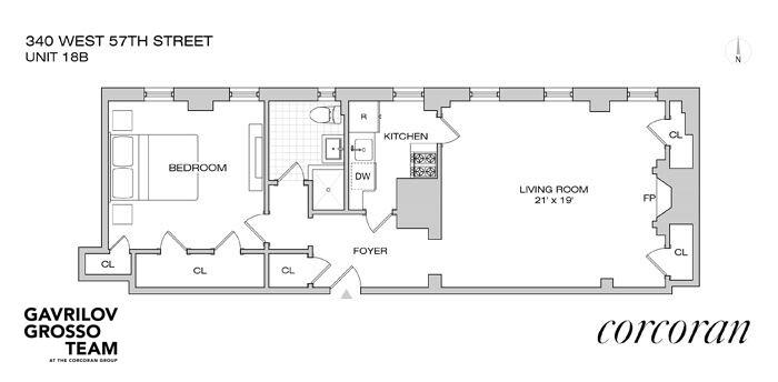 340 West 57th Street, Unit 18B photo 10