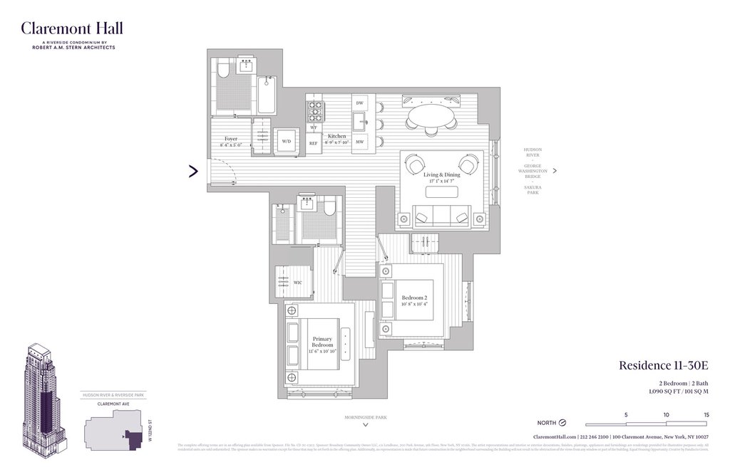 100 Claremont Avenue, Unit 25E photo 30