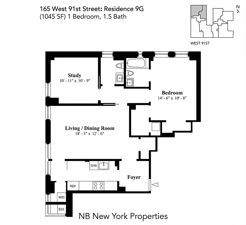 165 West 91st street, Unit 9G photo 8