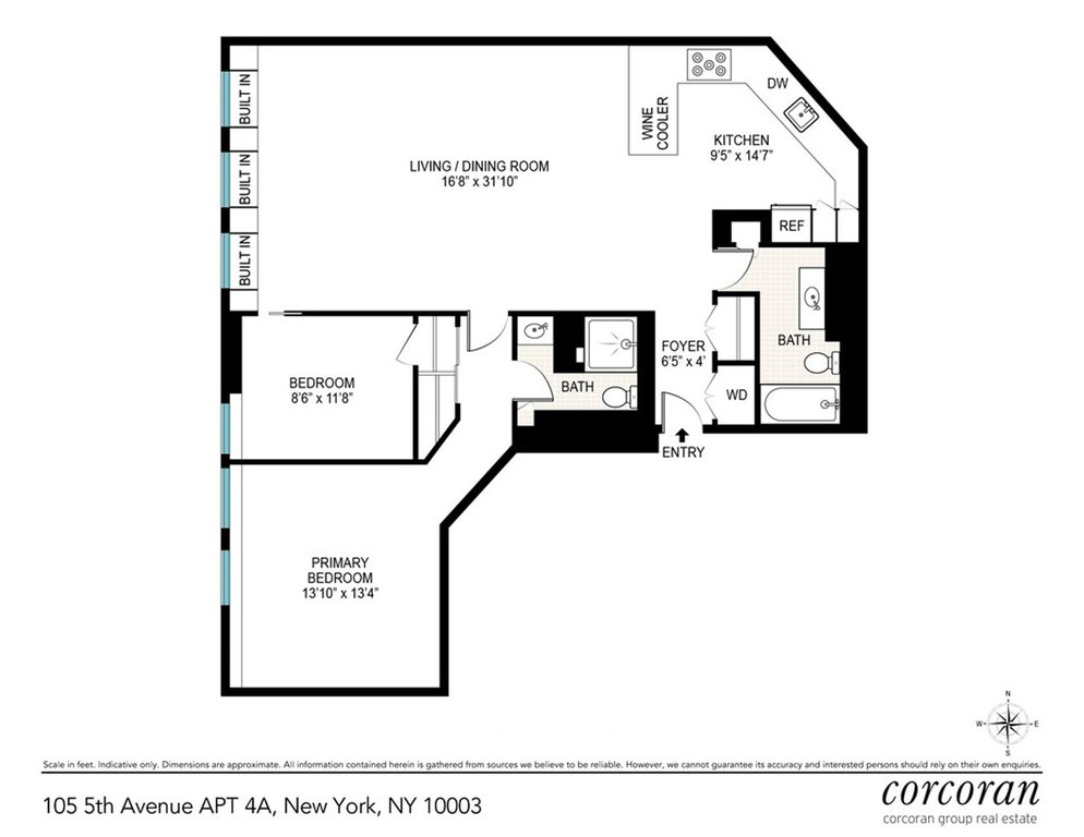 105 Fifth Avenue, Unit 4A photo 12