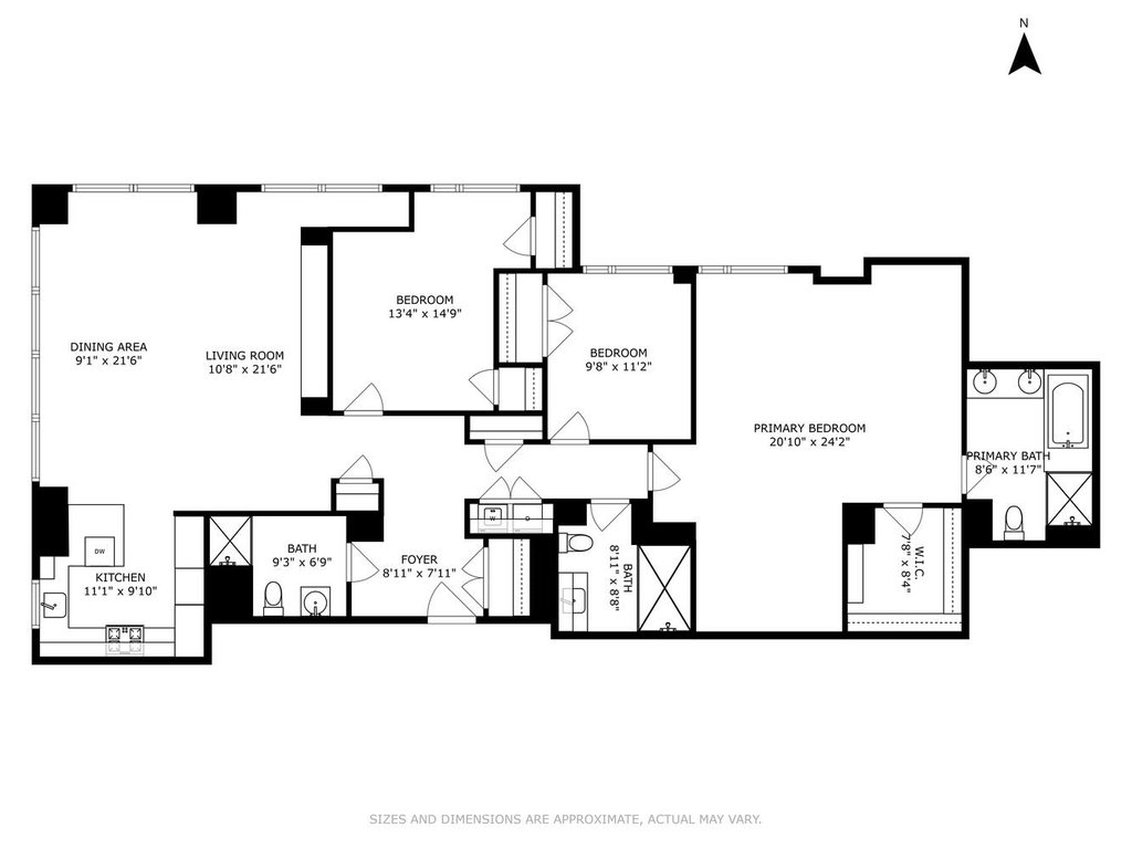 322 West 57th Street, Unit PH56K photo 14