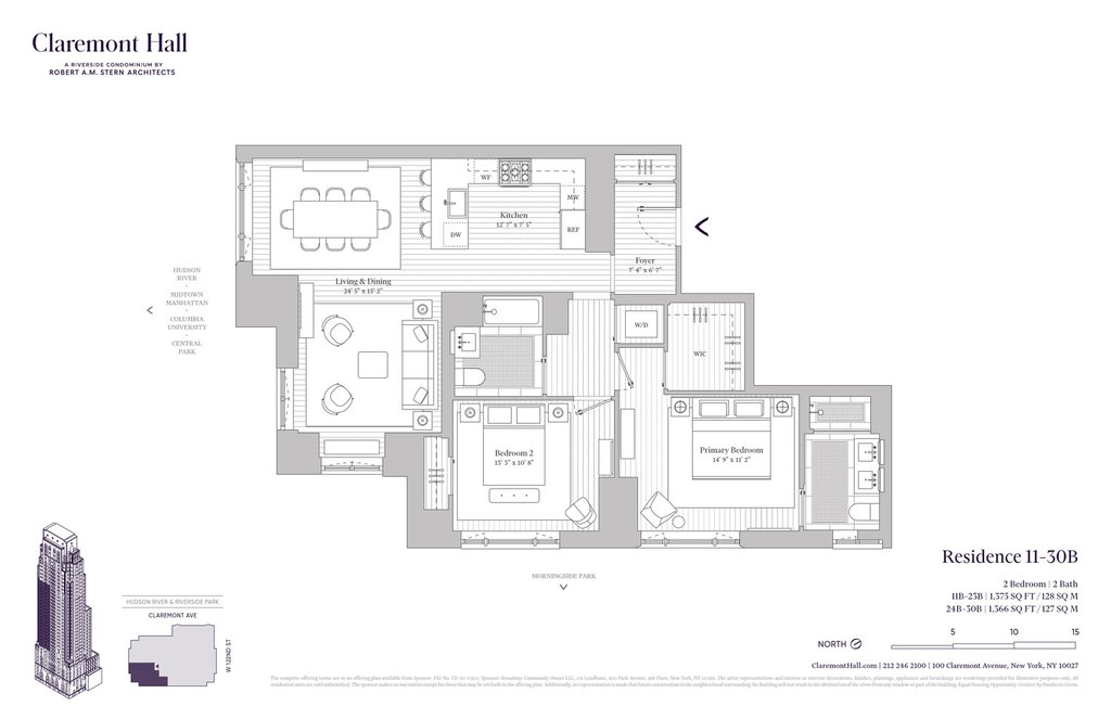 100 Claremont Avenue, Unit 15B photo 19
