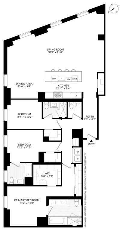 100 Barclay Street, Unit 13K photo 15