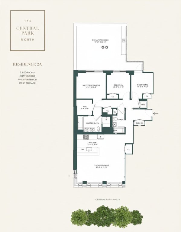 145 Central Park North, Unit 2A photo 13
