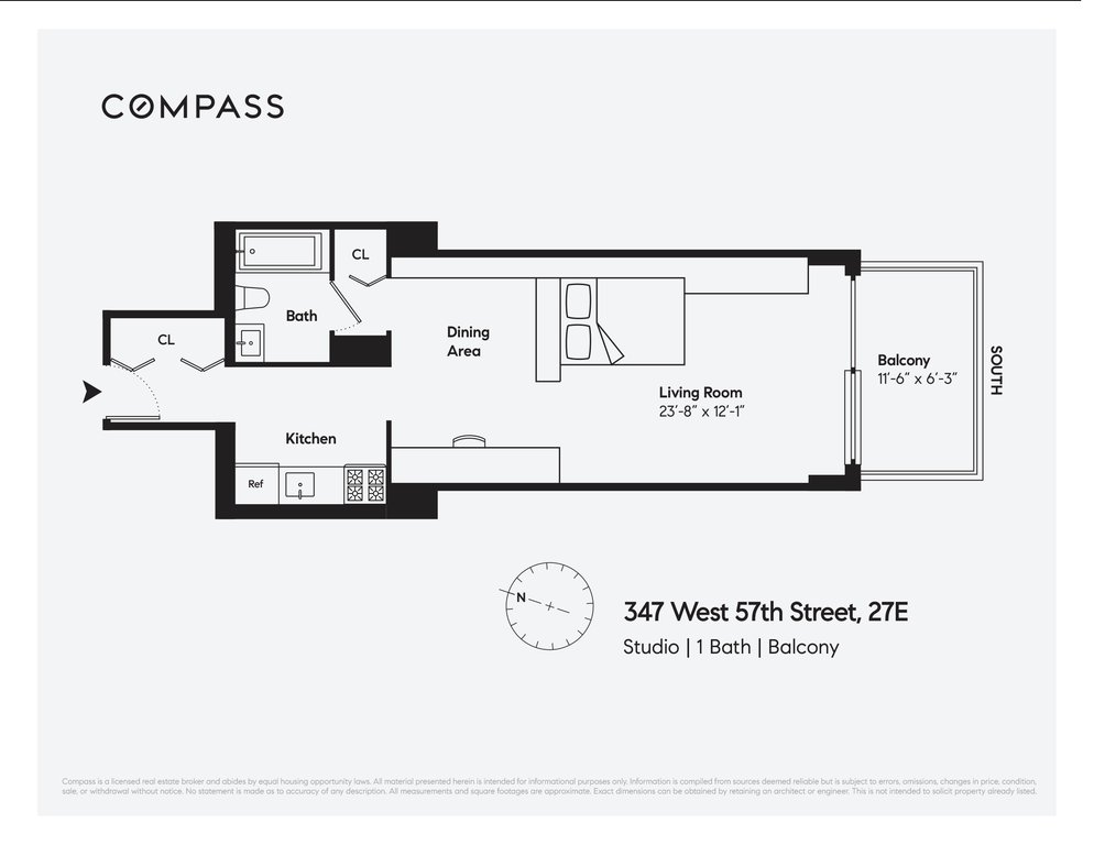 347 West 57th Street, Unit 27E photo 17