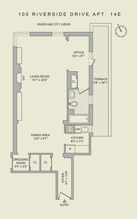 100 Riverside Drive, Unit 14E photo 10