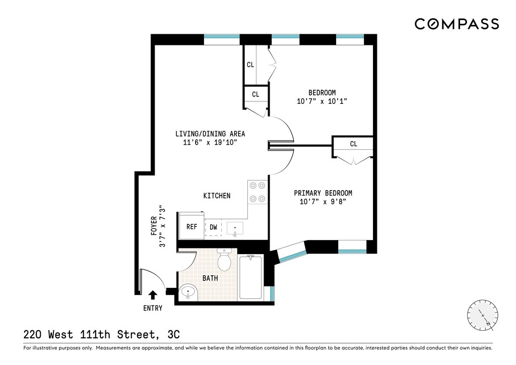 220 West 111th Street, Unit 3C photo 9