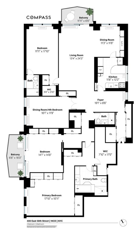 400 East 56th Street, Unit 19CD photo 20