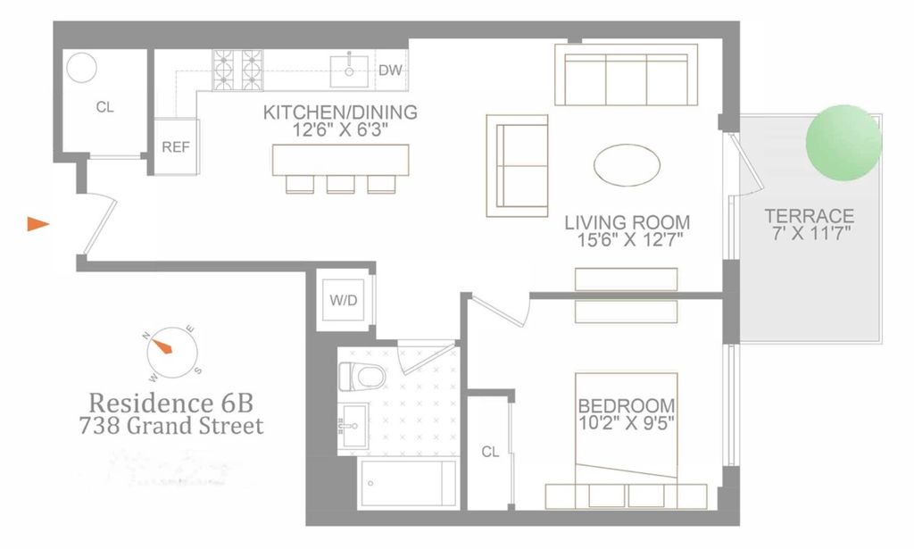 738 Grand Street, Unit 6B photo 14