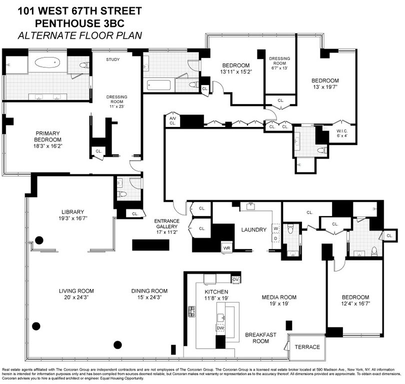 101 West 67th Street, Unit PH3BC photo 38