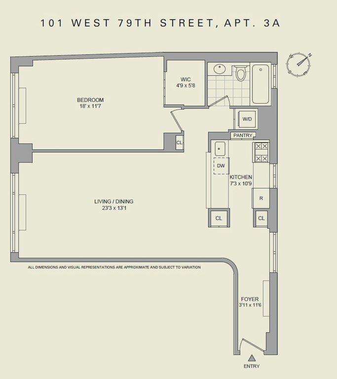 101 West 79th Street, Unit 3A photo 8