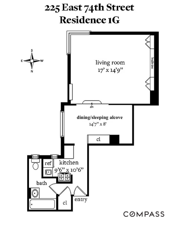 225 East 74th Street, Unit 1G photo 9
