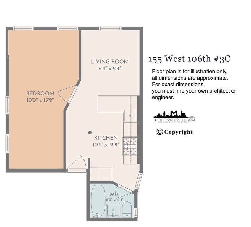 155 West 106th Street, Unit 3C photo 8