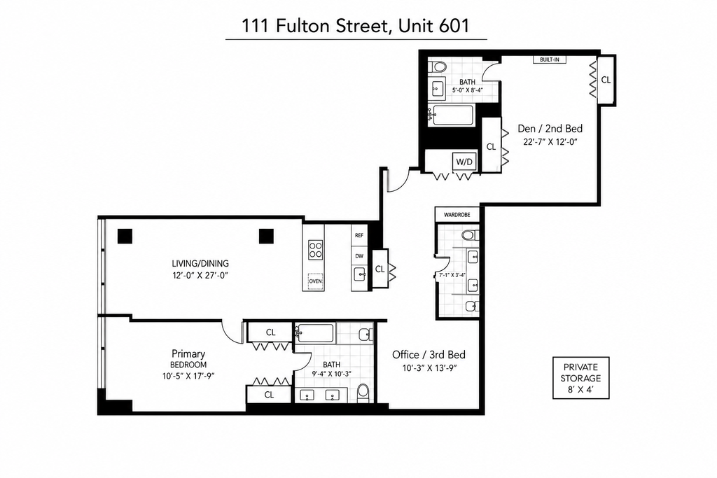 111 Fulton Street, Unit 601 photo 16