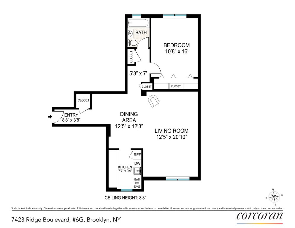 7423 Ridge Boulevard, Unit 6G photo 10