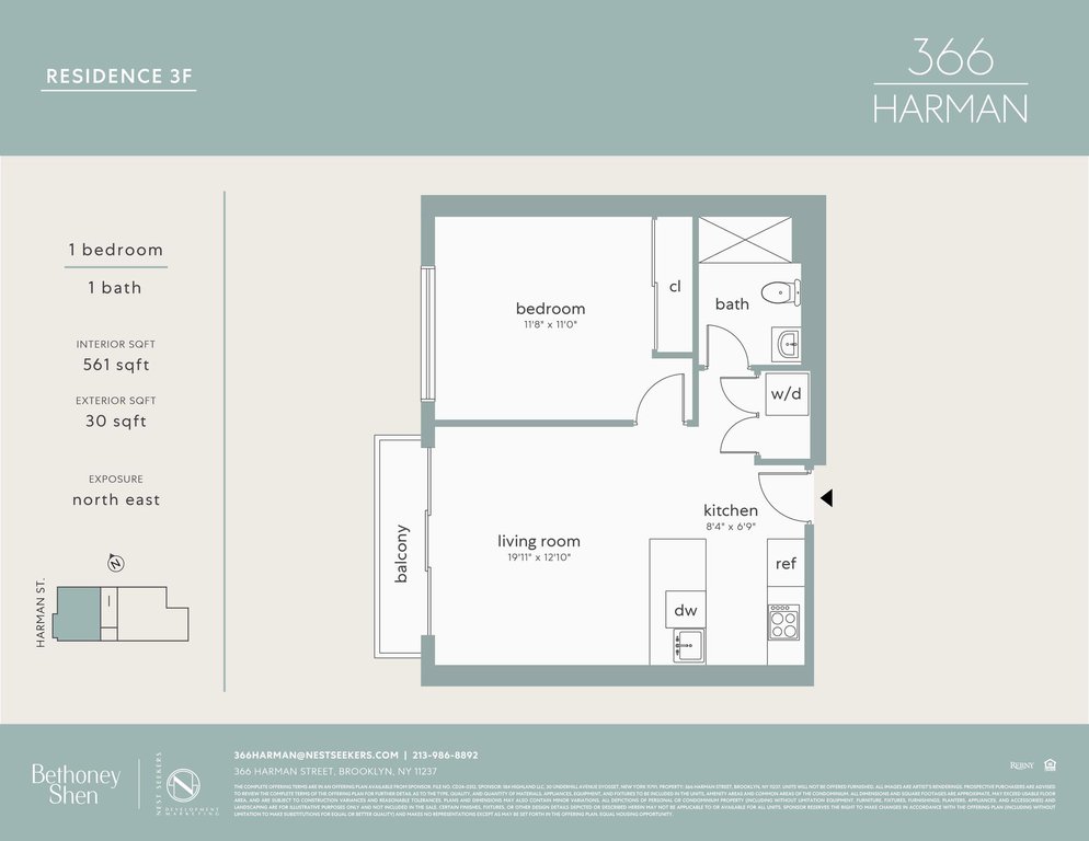 366 Harman Street, Unit 3F photo 7