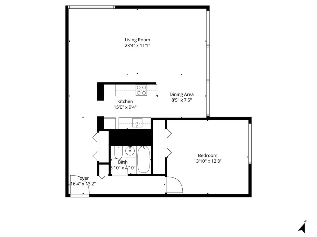180 Park Row, Unit 23D photo 9