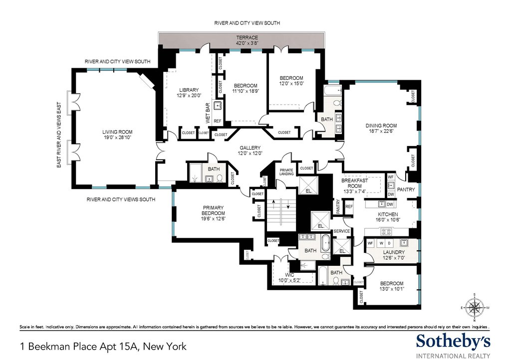 1 Beekman Place, Unit 15A photo 22