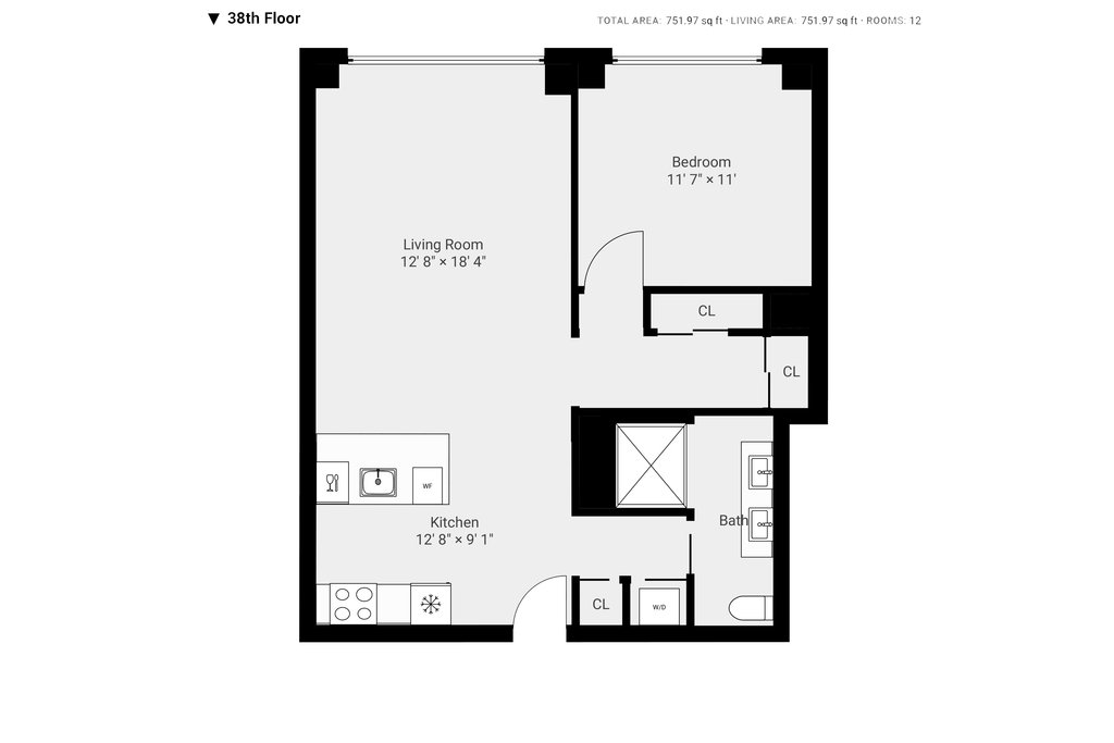 111 West 56th Street, Unit 38K photo 11