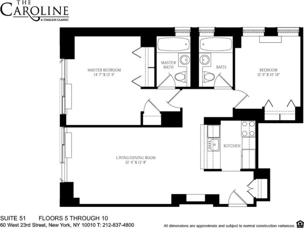 60 West 23rd Street, Unit 851 photo 9