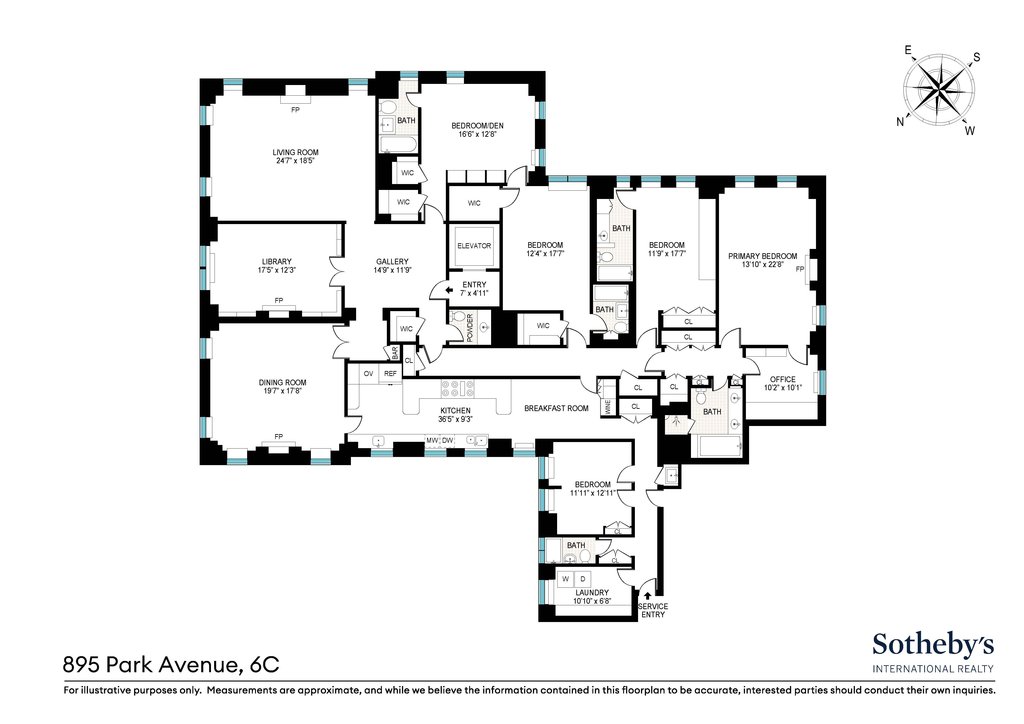 895 Park Avenue, Unit 6C photo 18