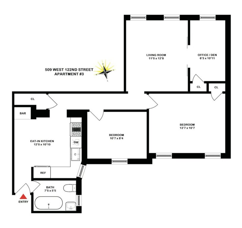 509 West 122nd Street, Unit 3 photo 10