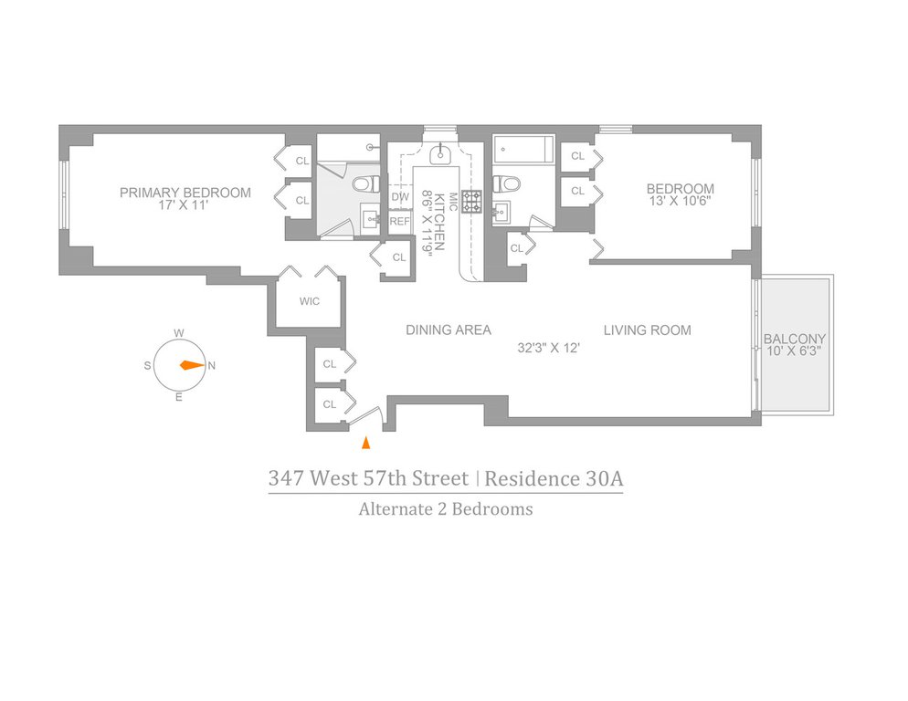 347 West 57th Street, Unit 30A photo 8